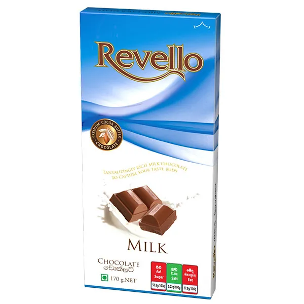Revello Milk Chocolate 170g Revello Milk Chocolate 170g - Image 1