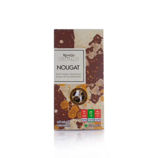 Revello Nougat Chocolate 100g