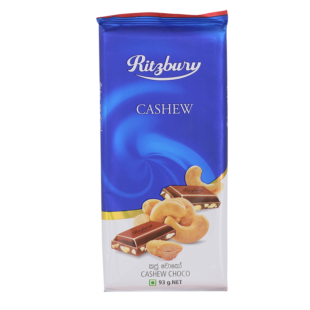 Ritzbury Cashew Chocolate 93g Ritzbury Cashew Chocolate 93g - Image 1