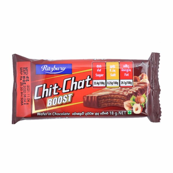 Ritzbury Chit Chat Chocolate 18g