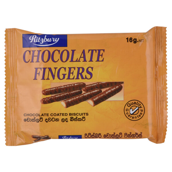 Ritzbury Chocolate Fingers 18g