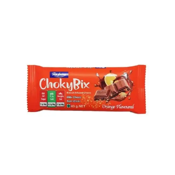 Ritzbury Chokybix Orange Chocolate 43g