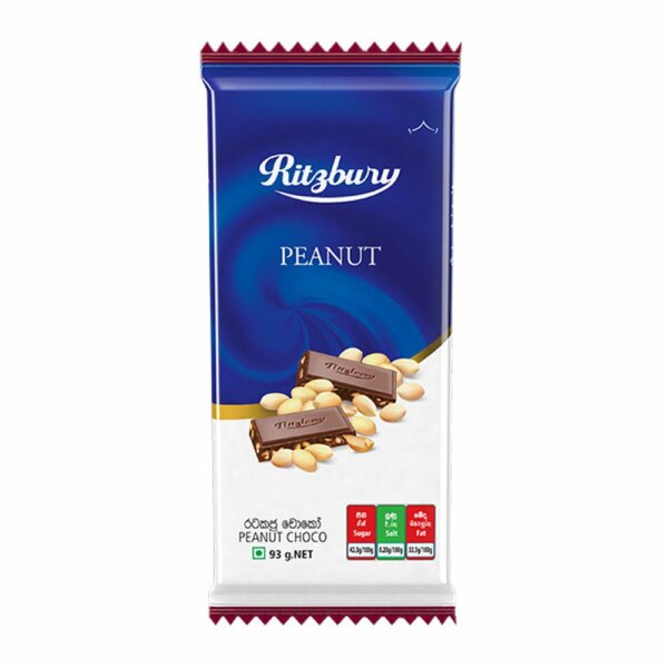 Ritzbury Peanut Chocolate 93g