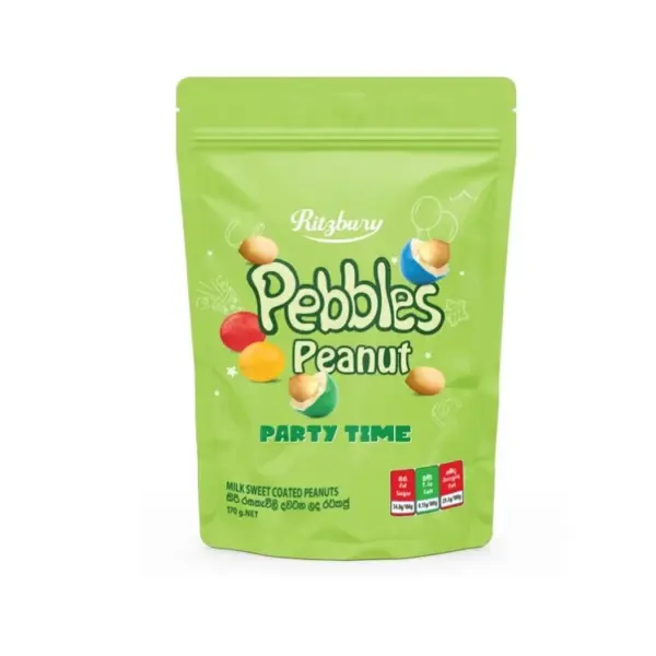 Ritzbury Pebbles Peanut Party Time 170g