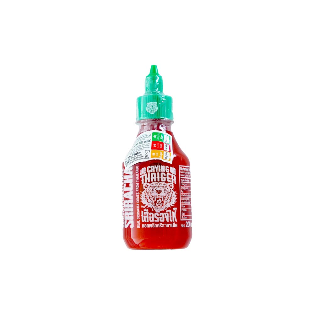 Sriracha Hot Chilli Sauce 200ml C/Thai Sriracha Hot Chilli Sauce 200ml - Image 1