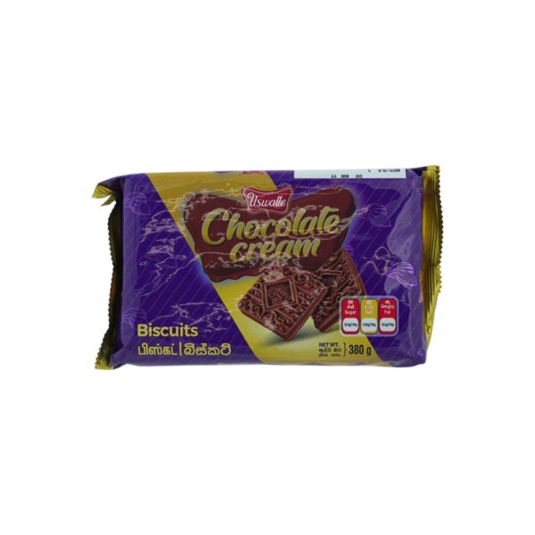 Uswatte Chocolate Cream Biscuit 380g