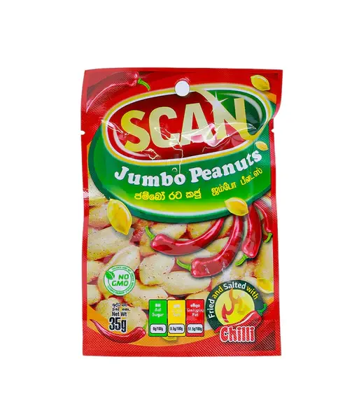 Scan Jumbo Peanuts Chilli 35g