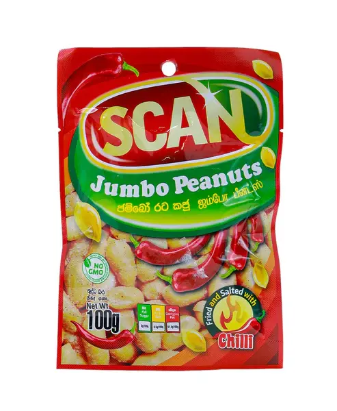 Scan Jumbo Peanuts Chillie 100g