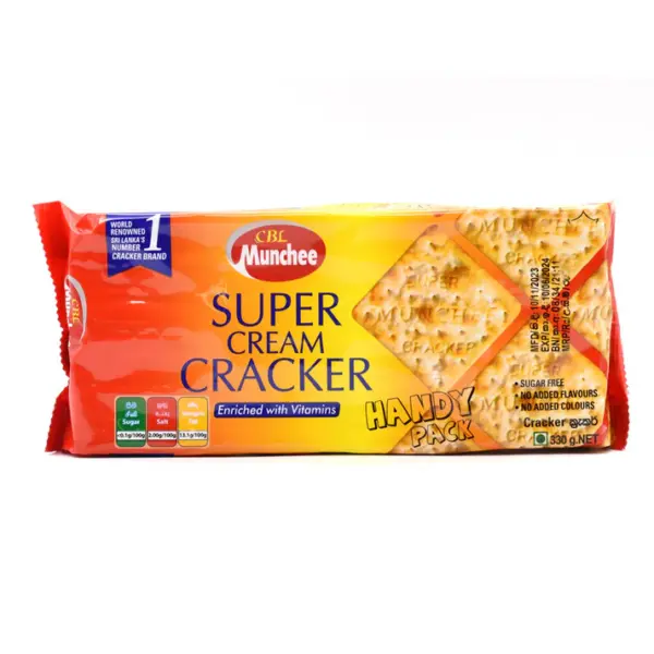 Munchee Super Cream Cracker Handy Pack 330g