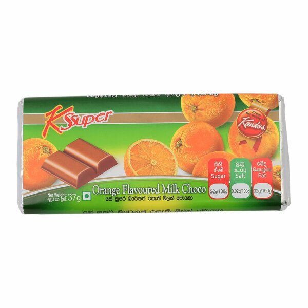 Kandos Orange Milk Chococolate 27g