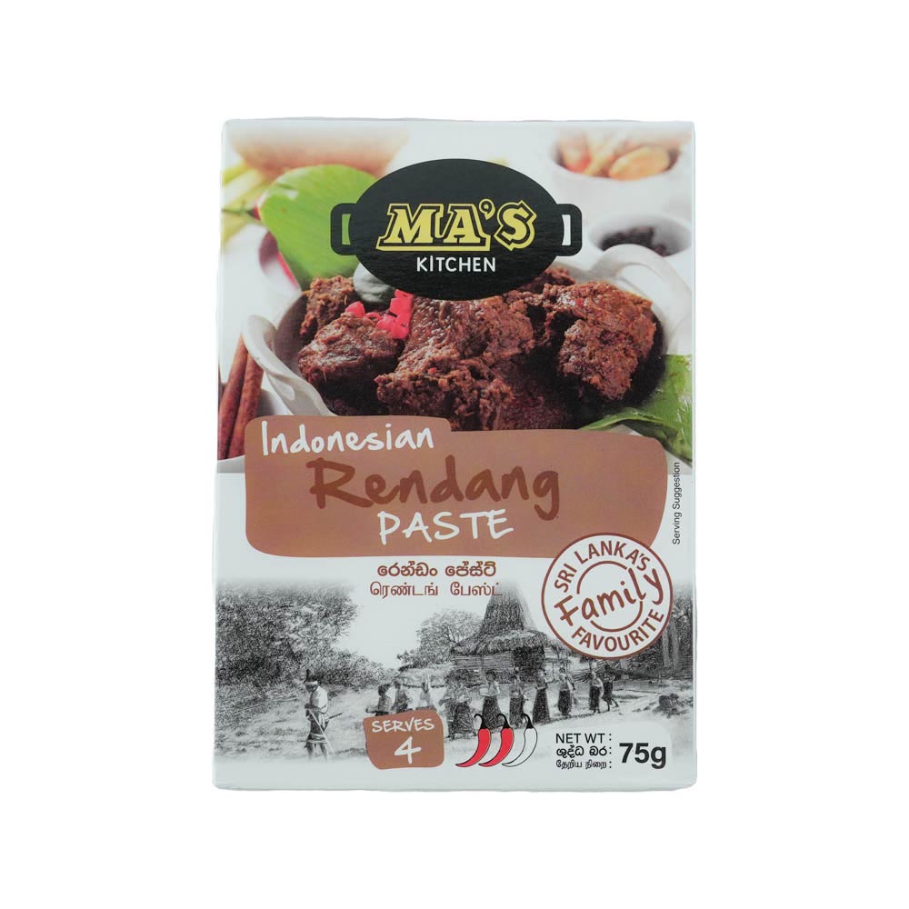 Ma's Indonesian Rendang Curry Paste 75g