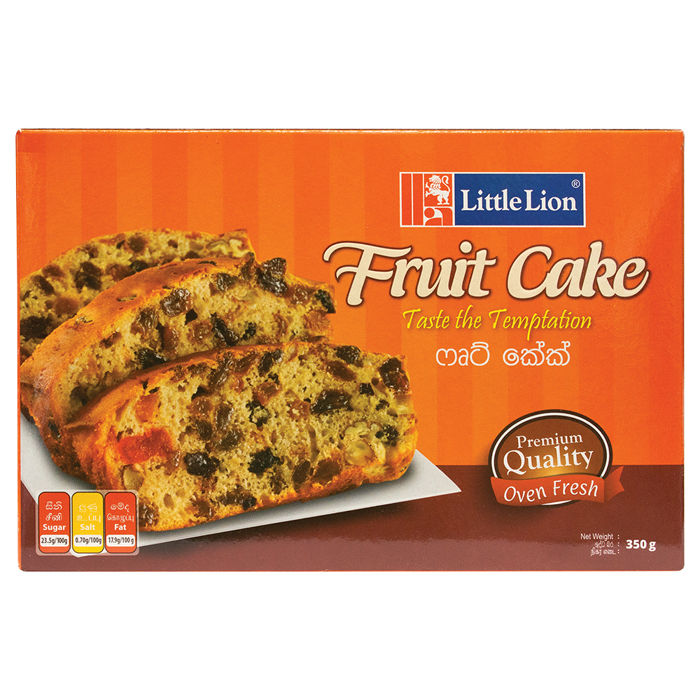 Little Lion Fruit Cake 350g