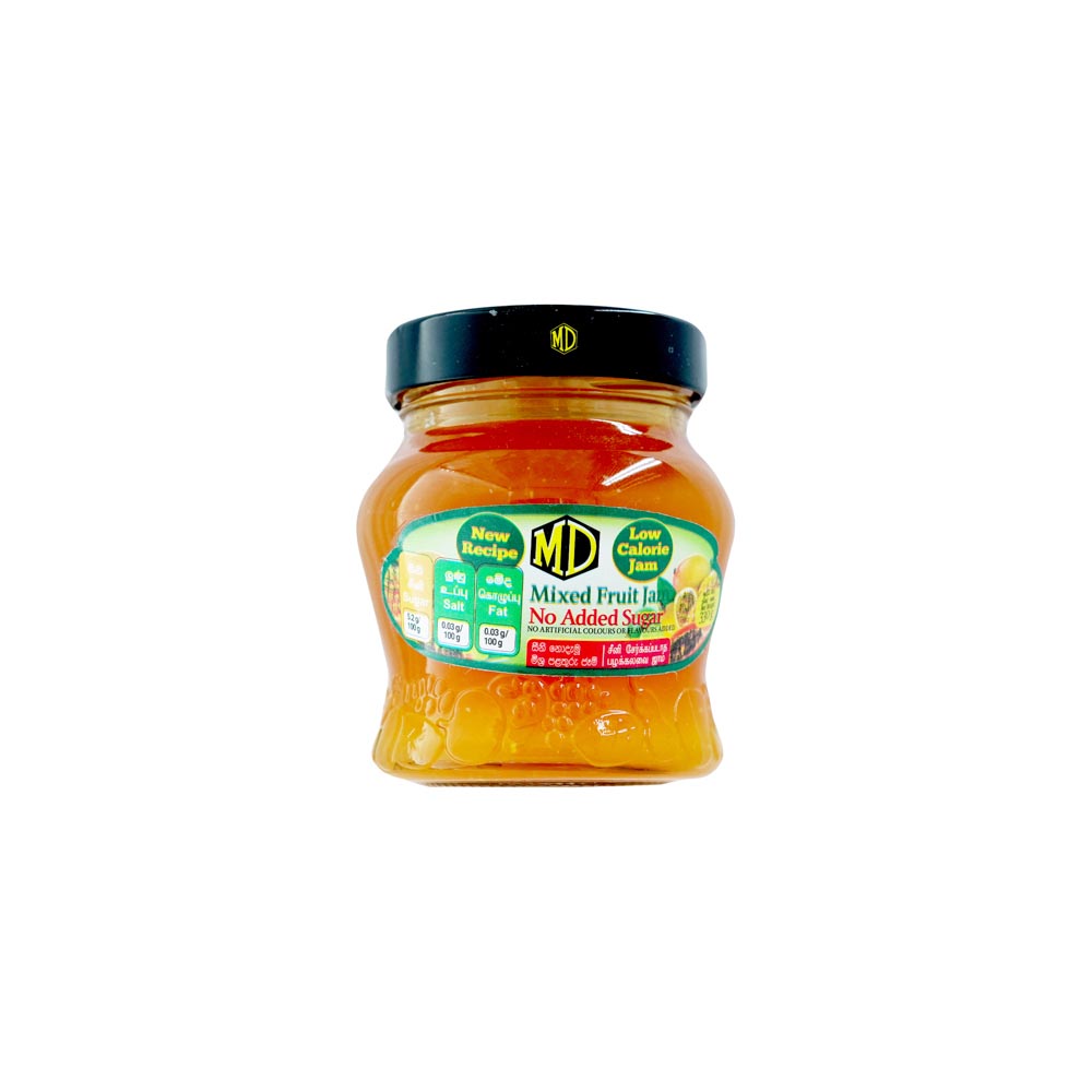 Md Mixed Fruit Jam No Added Sugar 330g