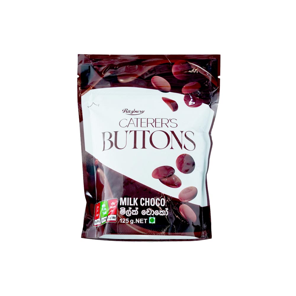 Ritzbury Caterer's Milk Chocolate Buttons 125g