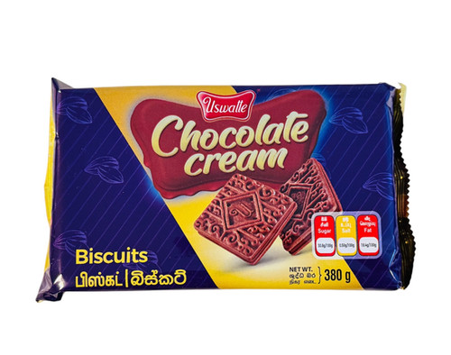Uswatte Chocolate Cream Biscuit 380g