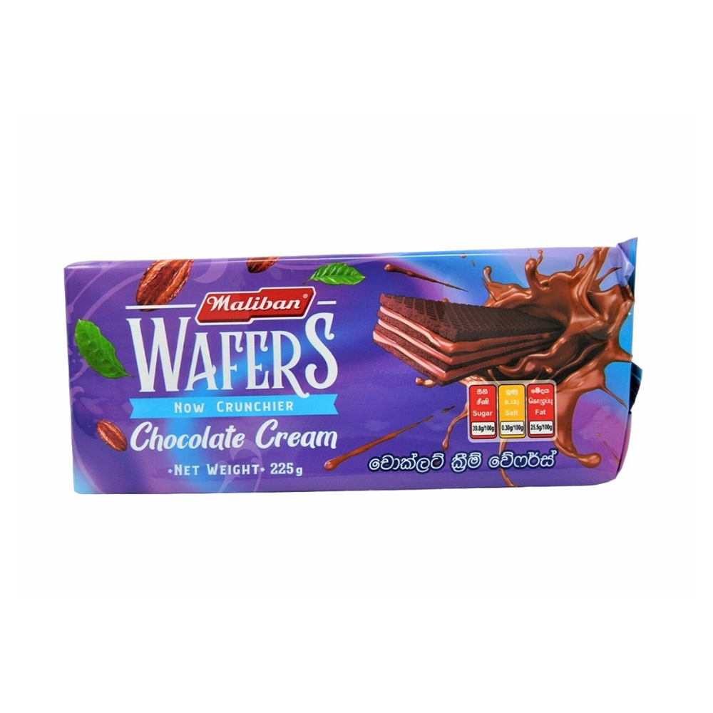 Maliban Chocolate Wafers 225g