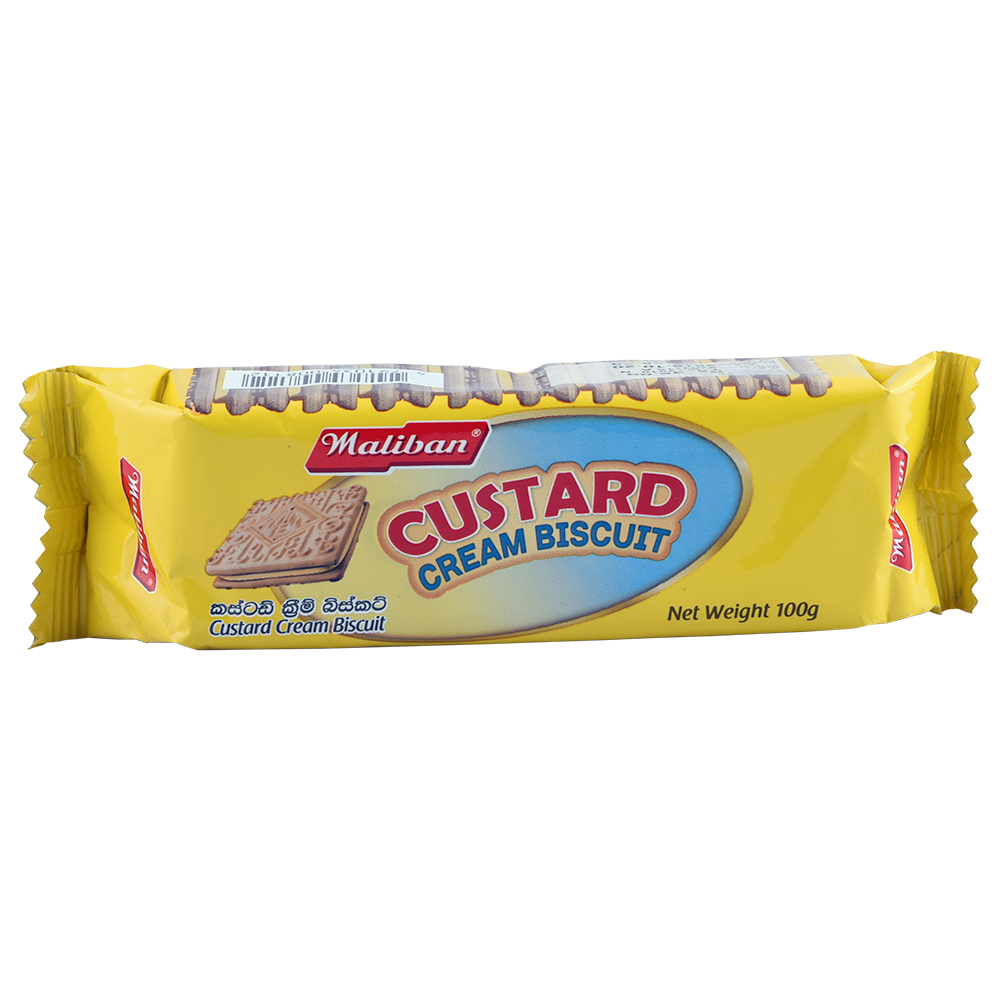 Maliban Custard Cream Biscuits 100g