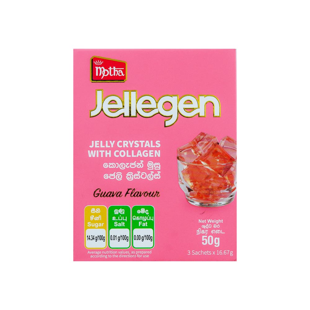 Motha Jellegen Jelly Crystals Guava Flavour 50g