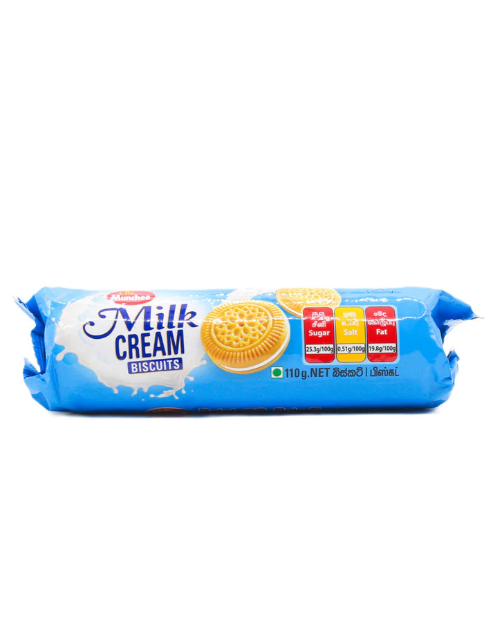 Munchee Milk Cream Biscuit 110g