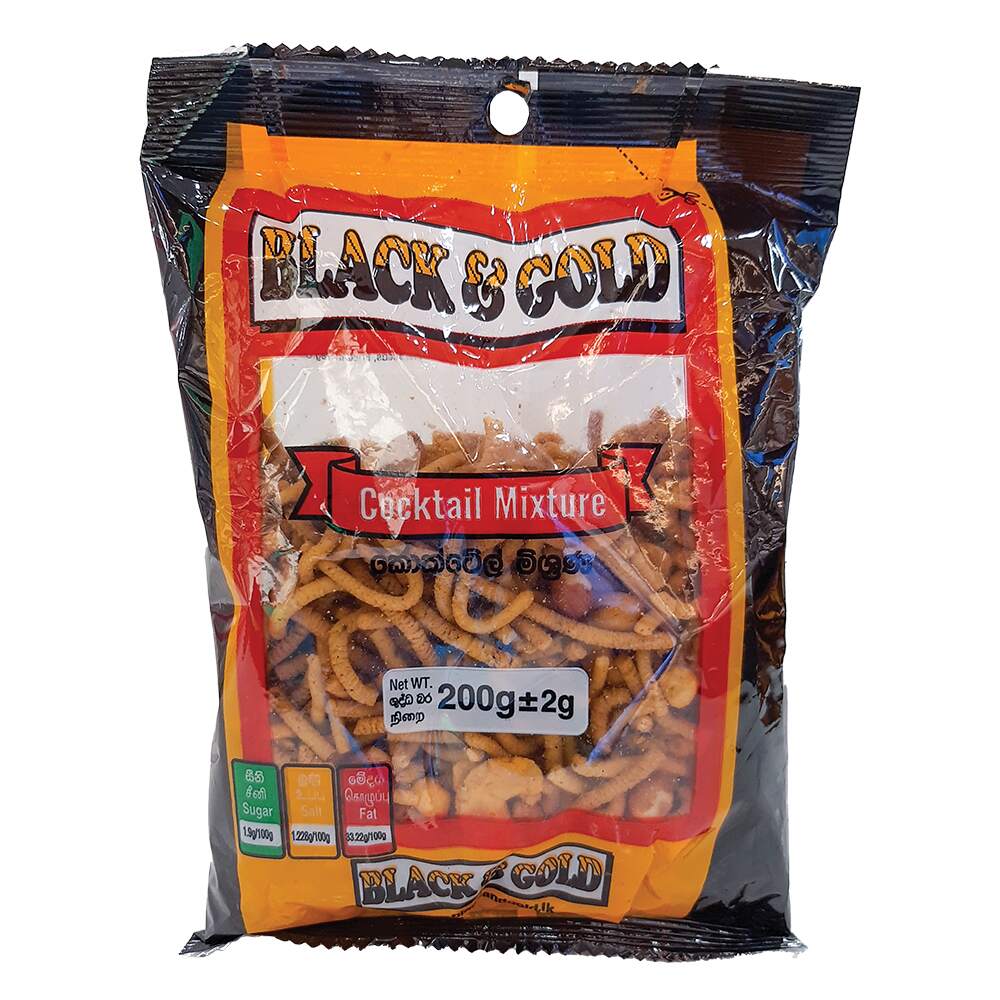 Black & Gold Cocktail Mixture 200g