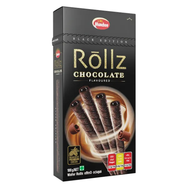 Munchee Rollz Chocolate 100g