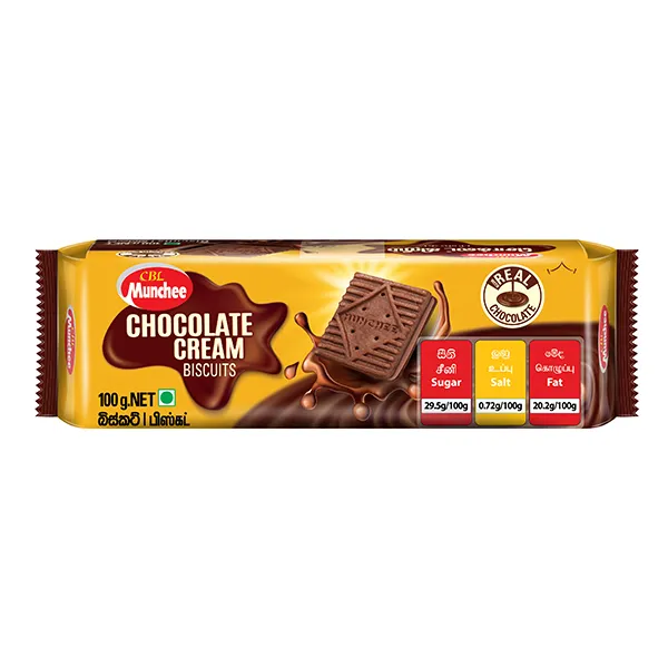 Munchee Chocolate Cream Biscuit 100g