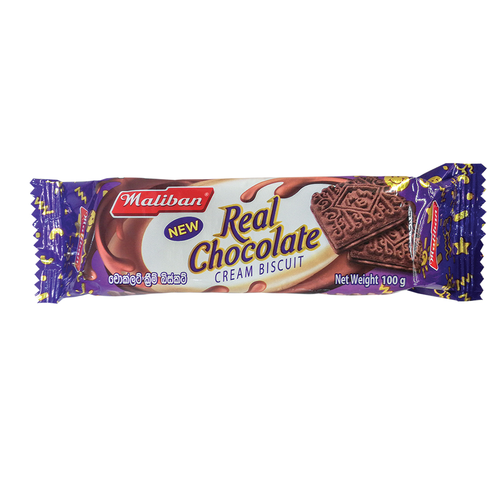 Maliban Chocolate Cream Biscuit 100g