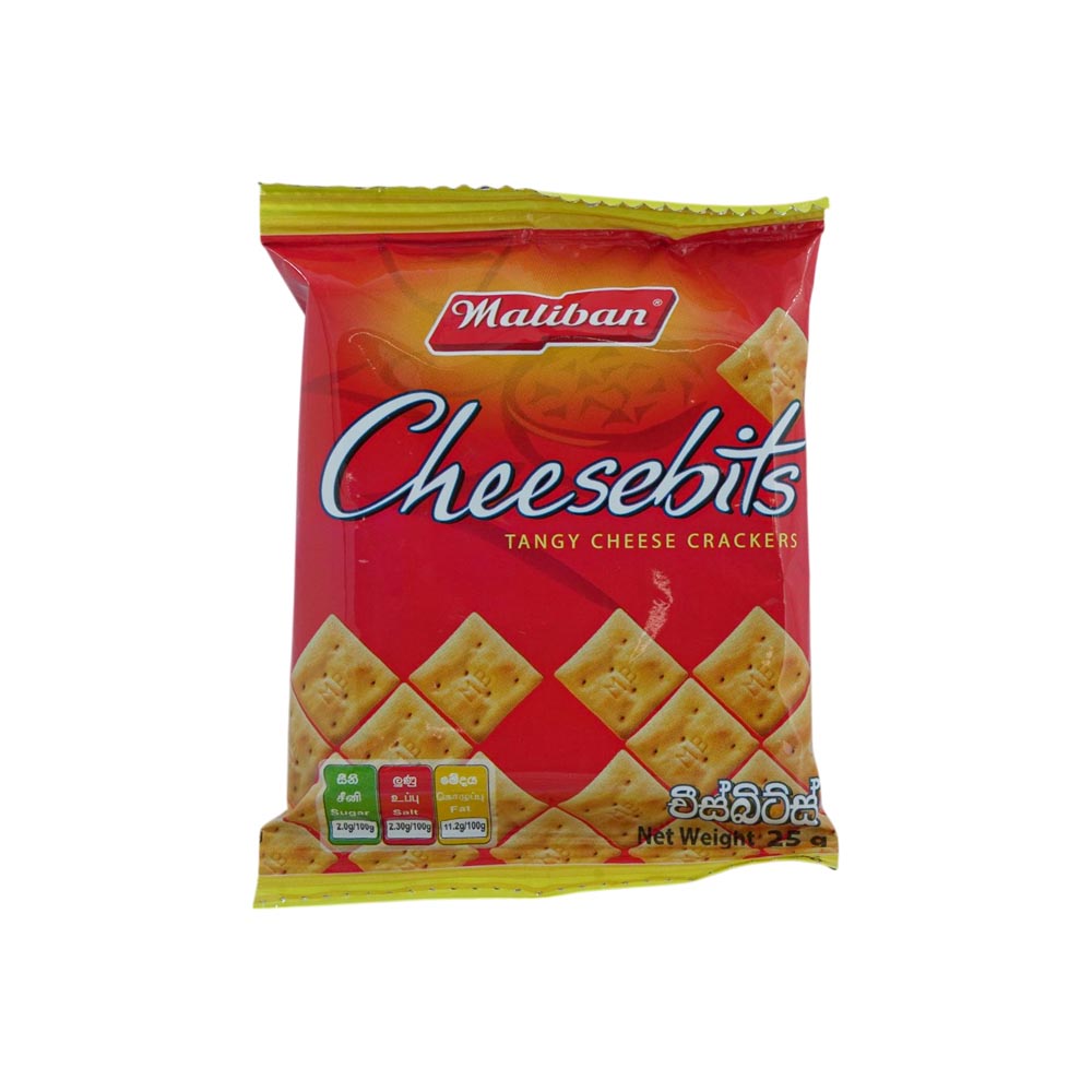 Maliban Cheese Bits Biscuit 25g