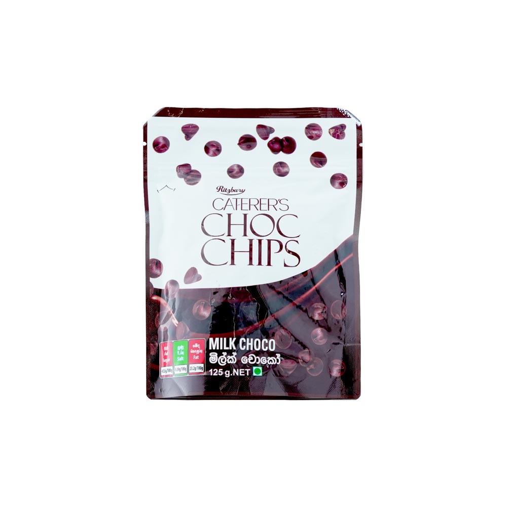 Ritzbury Caterer's Milk Choc Chip 125g