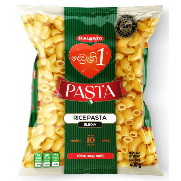 Raigam Dev 1 White Rice Pasta Elbow 400g
