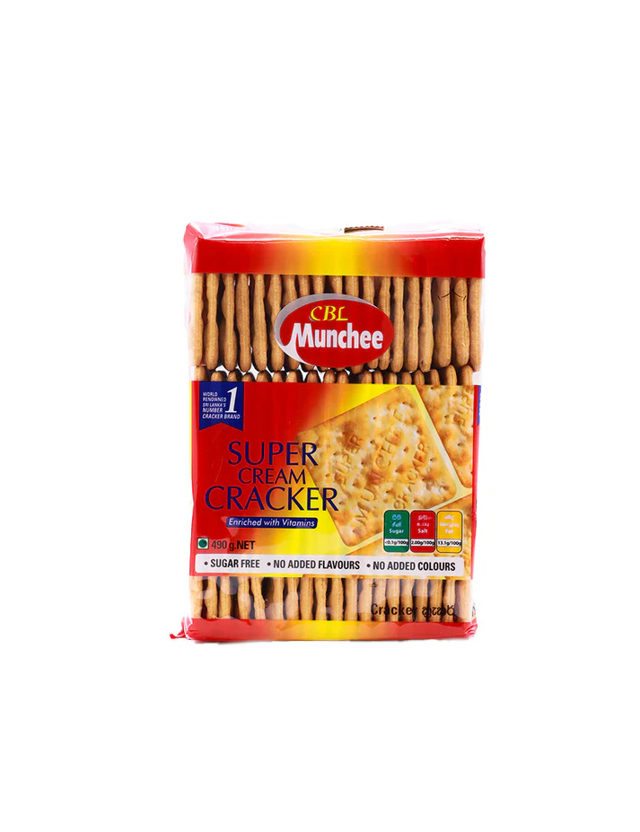 Munchee Super Cream Cracker 490g