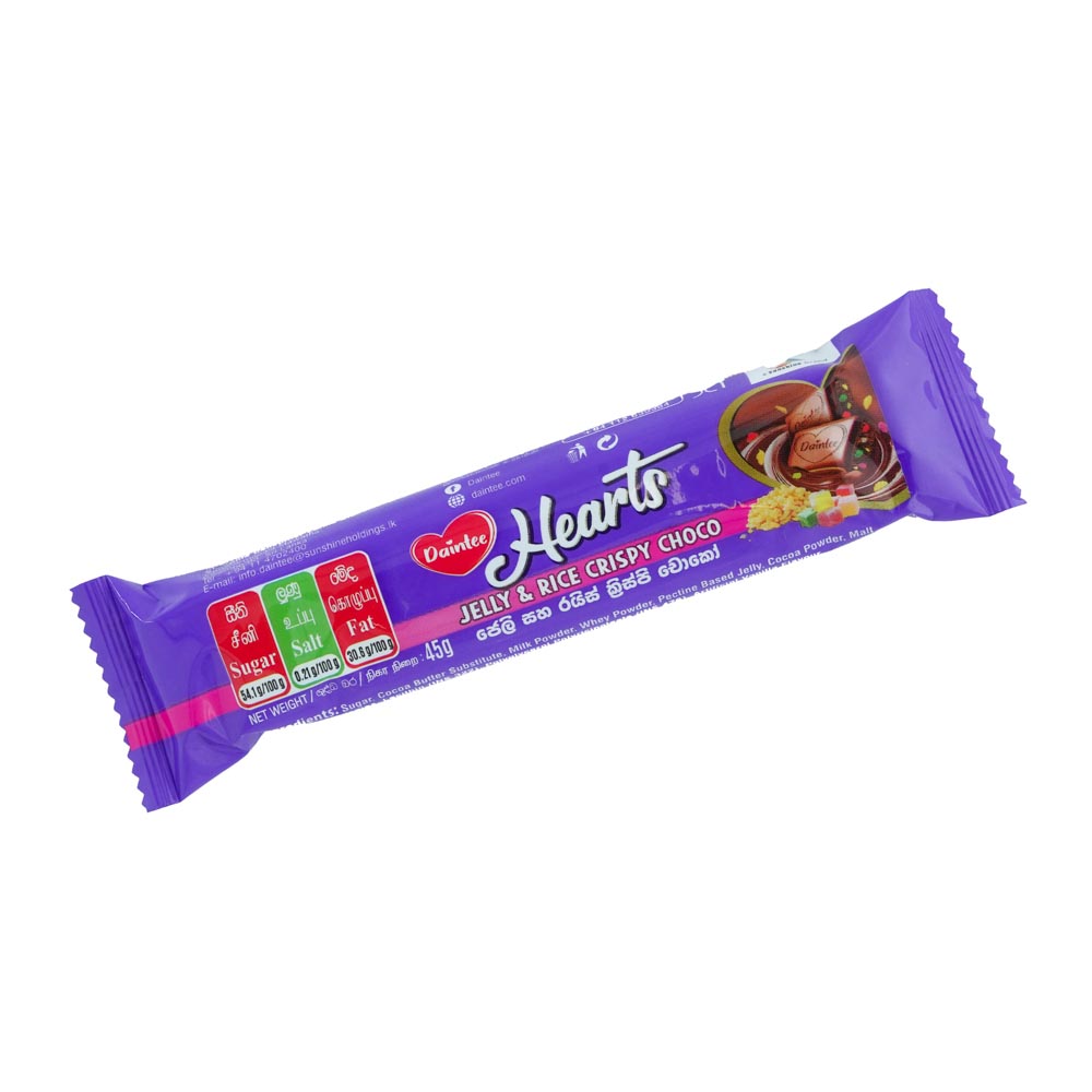 Daintee Jelly&Rice Crispis Chocolate 45g