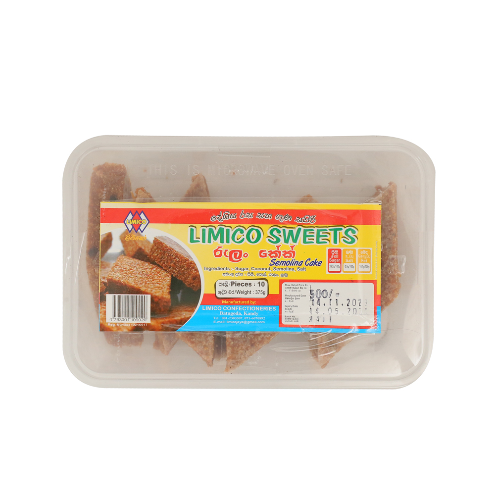 Limico Sweets Semolina Cake 375g