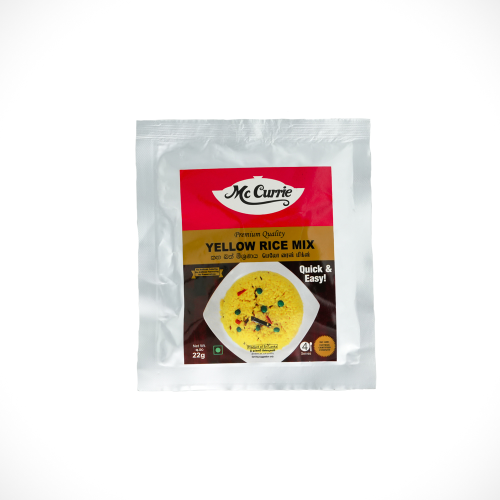 McCurrie Yellow Rice Mix 22g