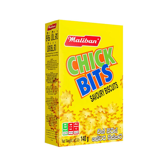 Maliban Chick Bits Biscuit 140g