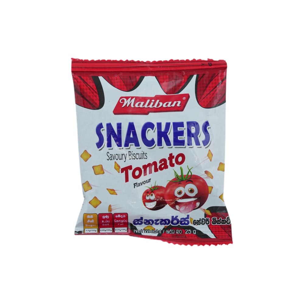 Maliban Biscuit Snackers Tomato 25g