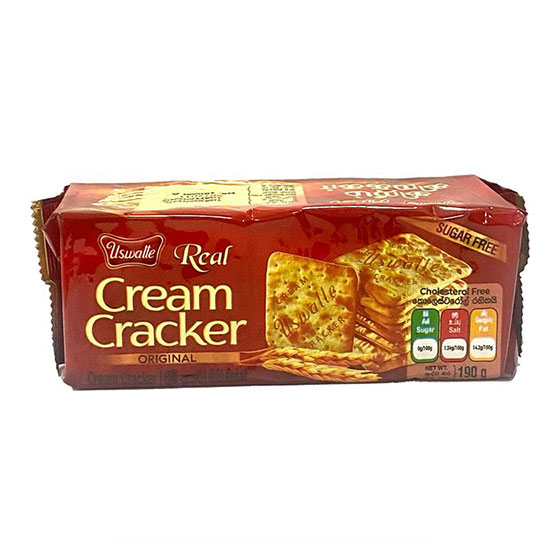Uswatte Real Cream Cracker 190g