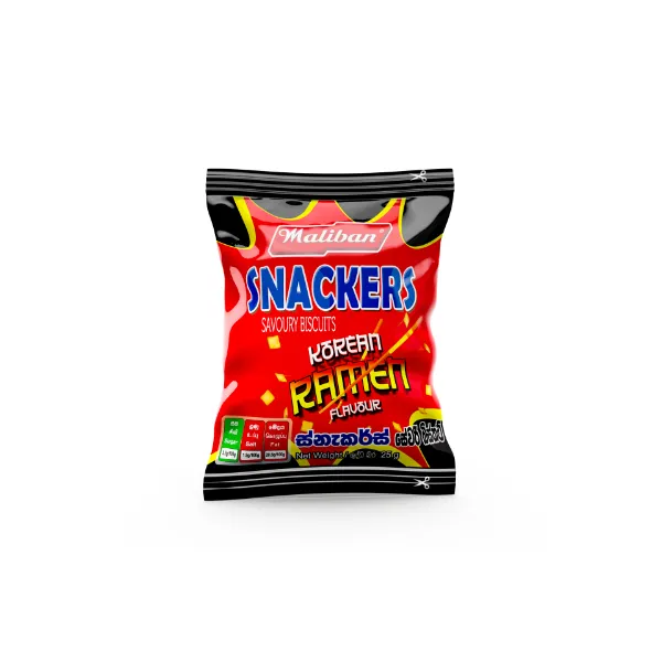 Maliban Snackers Korean Ramen Savoury Biscuit 25g