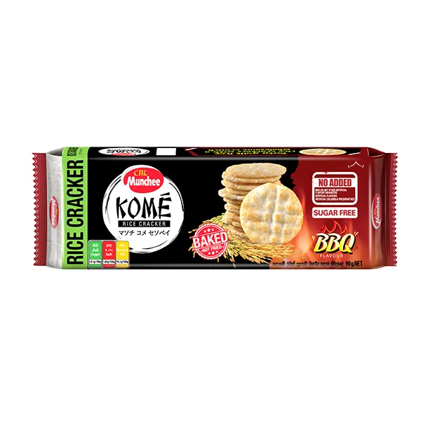 Munchee Kome Rice Cracker BBQ 90g