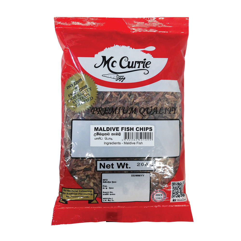 McCurrie Maldive Fish Chips 200g