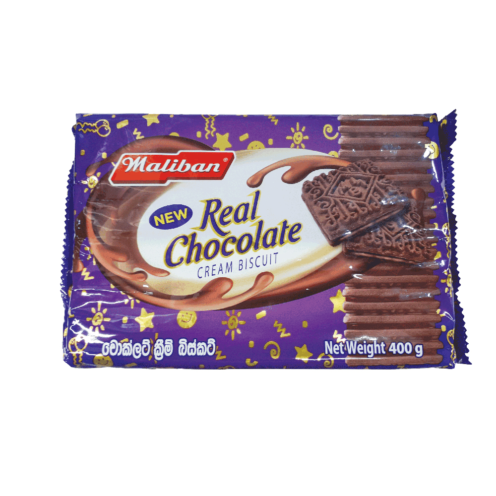 Maliban Chocolate Cream Biscuits 400g
