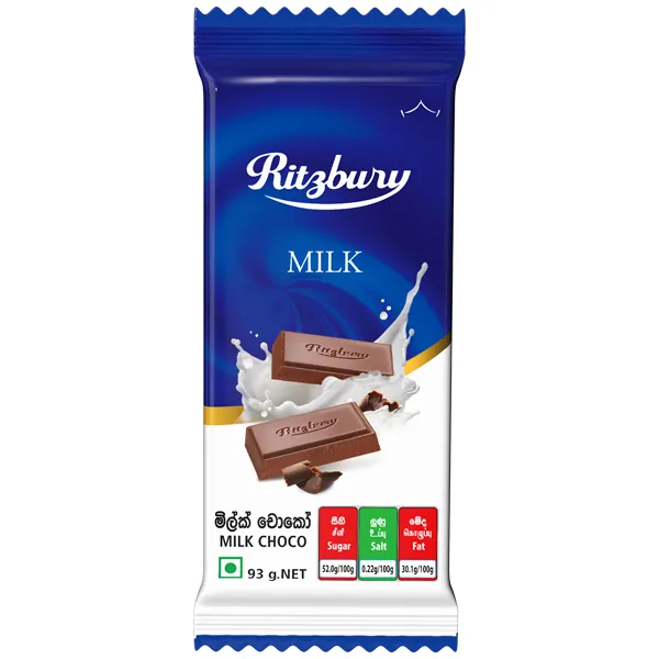 Ritzbury Milk Chocolate 93g