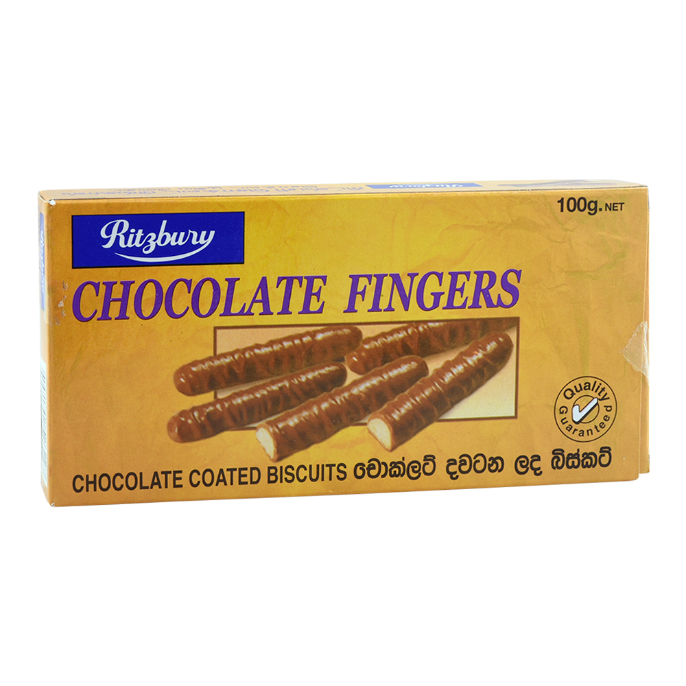 Ritzbury Chocolate Fingers 100g