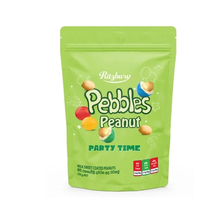 Ritzbury Pebbles Peanut Party Time 170g