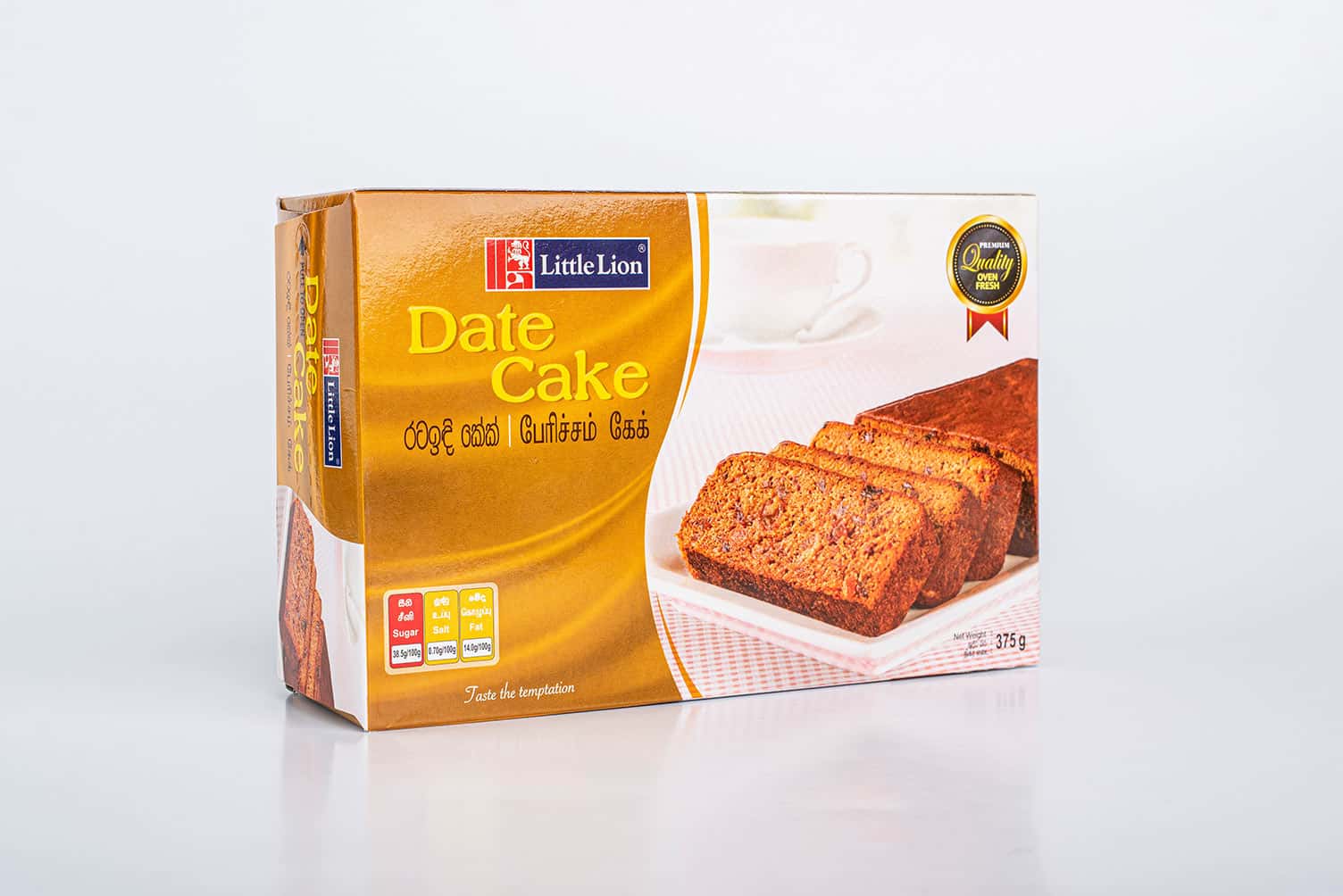 Little Lion Date Cake 375g