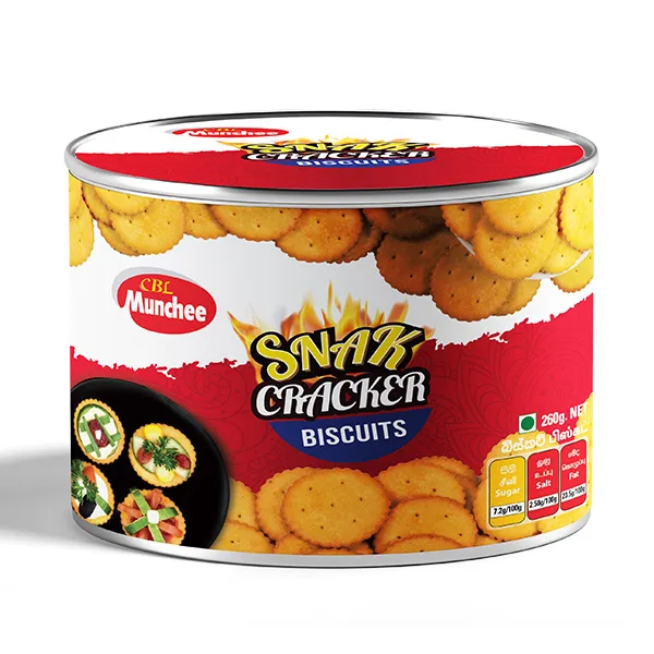 Munchee Snak Cracker Tin 260g