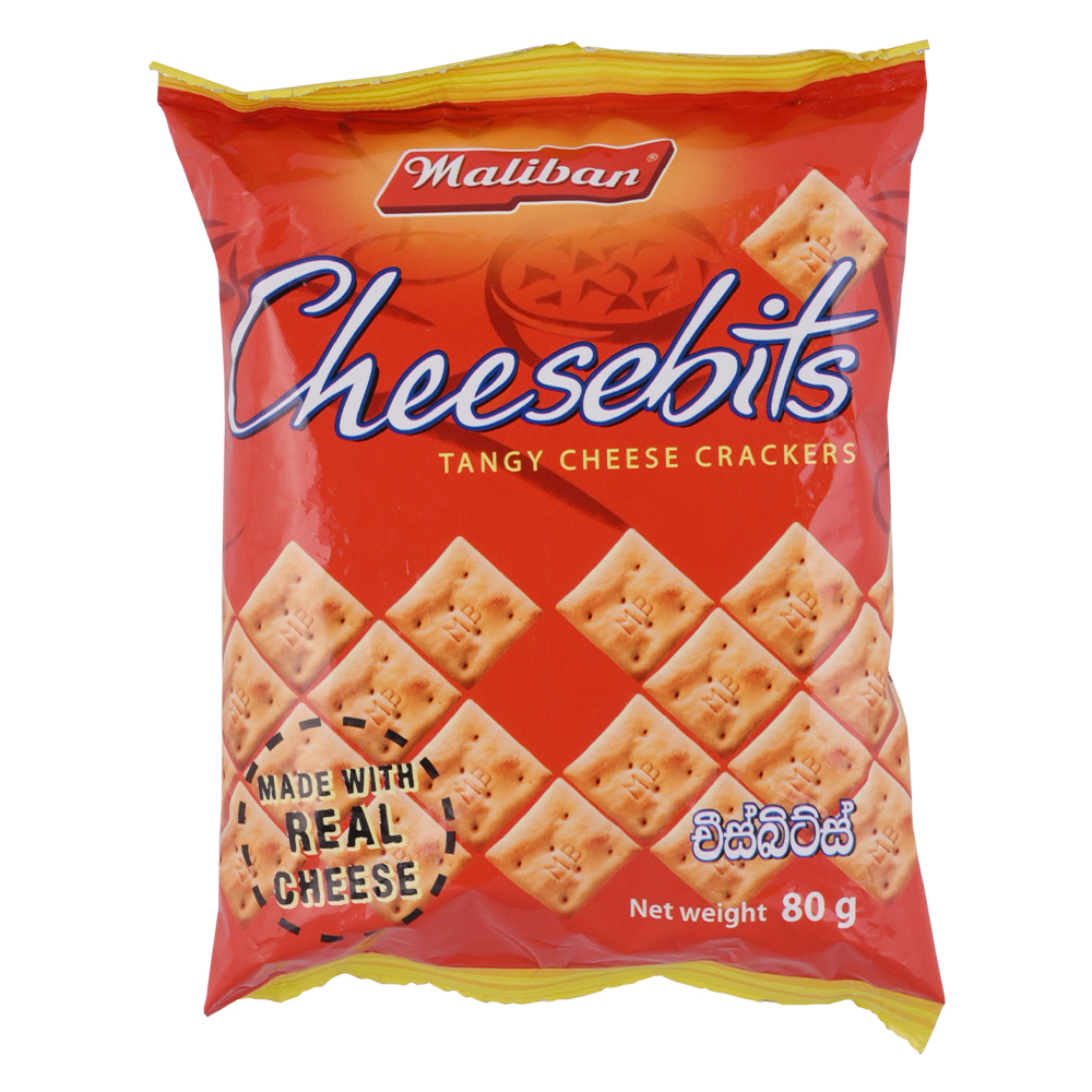 Maliban Cheese Bits Biscuit 80g