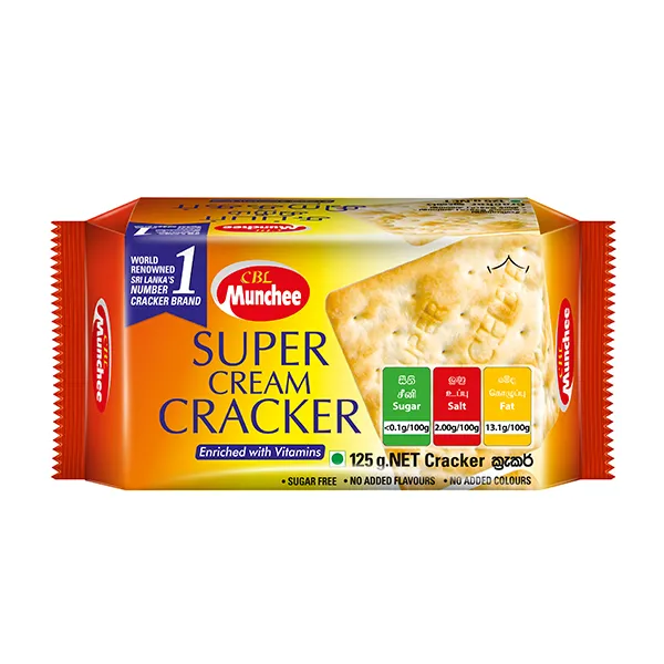 Munchee Super Cream Cracker 125g