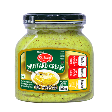 Edinborough Mustard Cream 165g