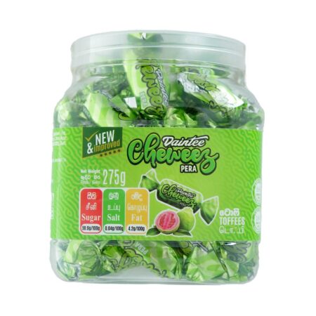 Daintee Chewees Pera Toffee Bottle 275g